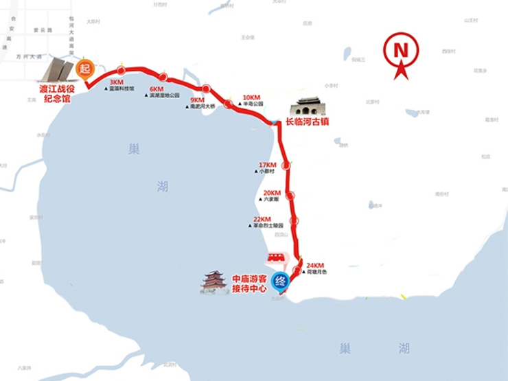 國(guó)禎環(huán)?？鞓?lè)國(guó)禎環(huán)湖毅行路線